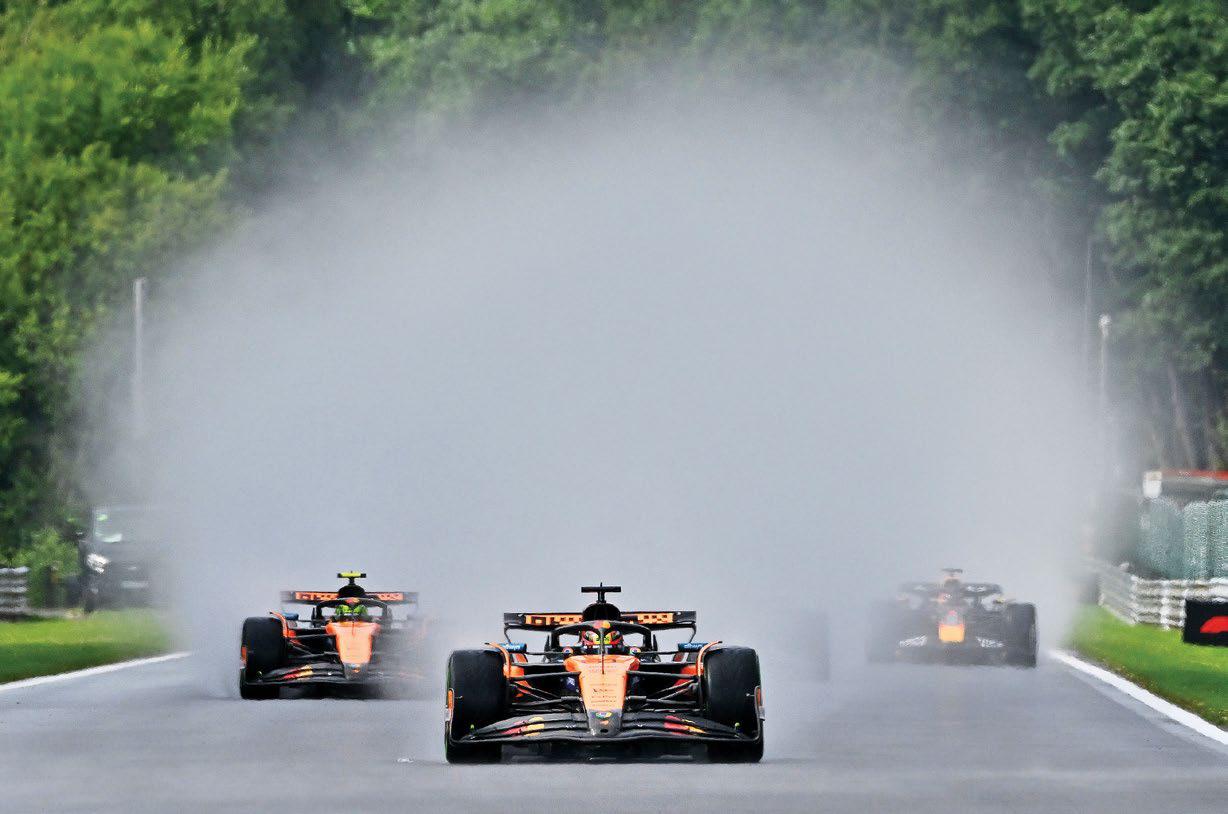 Piastri Holds Off Norris for a Spa Triumph